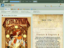 Tablet Screenshot of cam-miyu.deviantart.com