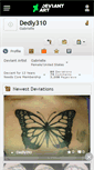 Mobile Screenshot of dedly310.deviantart.com