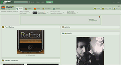 Desktop Screenshot of muscarr.deviantart.com