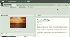 Desktop Screenshot of mistress-faye.deviantart.com