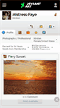 Mobile Screenshot of mistress-faye.deviantart.com