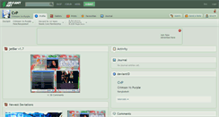 Desktop Screenshot of cvp.deviantart.com