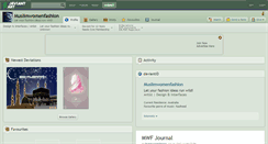 Desktop Screenshot of muslimwomenfashion.deviantart.com