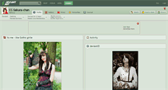 Desktop Screenshot of cc-sakura-chan.deviantart.com