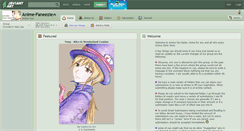 Desktop Screenshot of anime-faneezie.deviantart.com