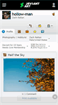 Mobile Screenshot of hollow-man.deviantart.com