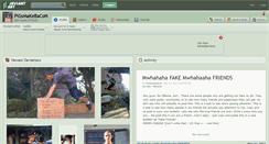 Desktop Screenshot of pigsmakebacon.deviantart.com