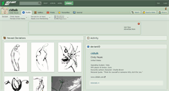 Desktop Screenshot of cidtalk.deviantart.com
