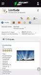 Mobile Screenshot of lovitude.deviantart.com