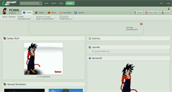 Desktop Screenshot of fcxing.deviantart.com