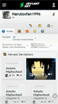 Mobile Screenshot of narutoxfan1996.deviantart.com