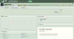 Desktop Screenshot of negascottplz.deviantart.com