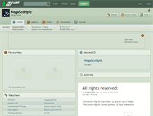 Tablet Screenshot of negascottplz.deviantart.com