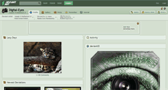 Desktop Screenshot of digital-eyes.deviantart.com