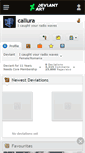 Mobile Screenshot of callura.deviantart.com