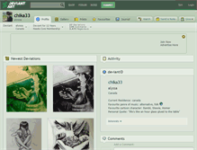 Tablet Screenshot of chika33.deviantart.com