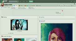 Desktop Screenshot of kaede-senpai.deviantart.com