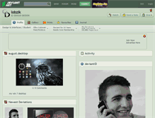 Tablet Screenshot of lobzik.deviantart.com