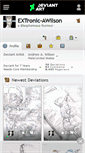 Mobile Screenshot of extronic-awilson.deviantart.com
