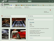 Tablet Screenshot of photonin.deviantart.com