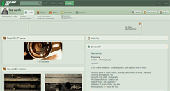 Desktop Screenshot of ice-sunie.deviantart.com
