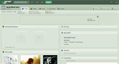 Desktop Screenshot of lacerated-soul.deviantart.com