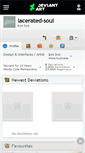 Mobile Screenshot of lacerated-soul.deviantart.com