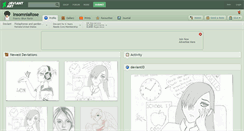Desktop Screenshot of insomniarose.deviantart.com