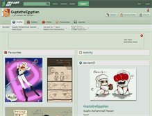 Tablet Screenshot of guptatheegyptian.deviantart.com