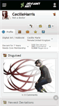 Mobile Screenshot of cecilleharris.deviantart.com