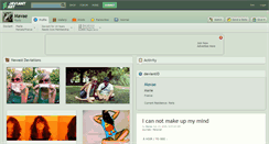 Desktop Screenshot of mavae.deviantart.com
