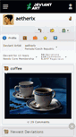Mobile Screenshot of aetherix.deviantart.com