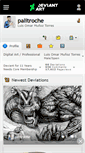 Mobile Screenshot of palitroche.deviantart.com