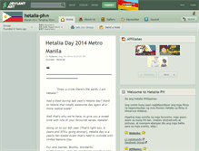 Tablet Screenshot of hetalia-ph.deviantart.com