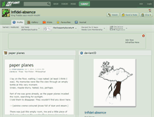 Tablet Screenshot of infidel-absence.deviantart.com