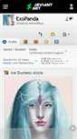 Mobile Screenshot of exopanda.deviantart.com