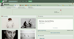 Desktop Screenshot of blink-girl.deviantart.com