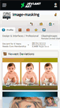 Mobile Screenshot of image-masking.deviantart.com