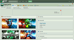 Desktop Screenshot of fruitynite.deviantart.com