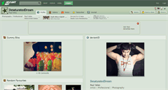 Desktop Screenshot of desaturateddream.deviantart.com