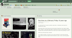 Desktop Screenshot of mad-and.deviantart.com