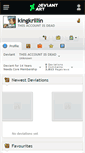 Mobile Screenshot of kingkrillin.deviantart.com