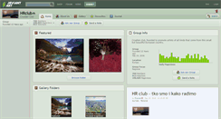 Desktop Screenshot of hrclub.deviantart.com