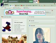 Tablet Screenshot of adept7.deviantart.com