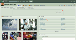 Desktop Screenshot of pending-destruction.deviantart.com