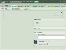 Tablet Screenshot of friml.deviantart.com