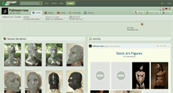 Desktop Screenshot of fullmoon-rose.deviantart.com