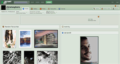 Desktop Screenshot of chromosphere.deviantart.com