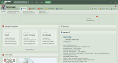 Desktop Screenshot of granmago.deviantart.com