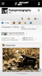 Mobile Screenshot of flukephotography.deviantart.com